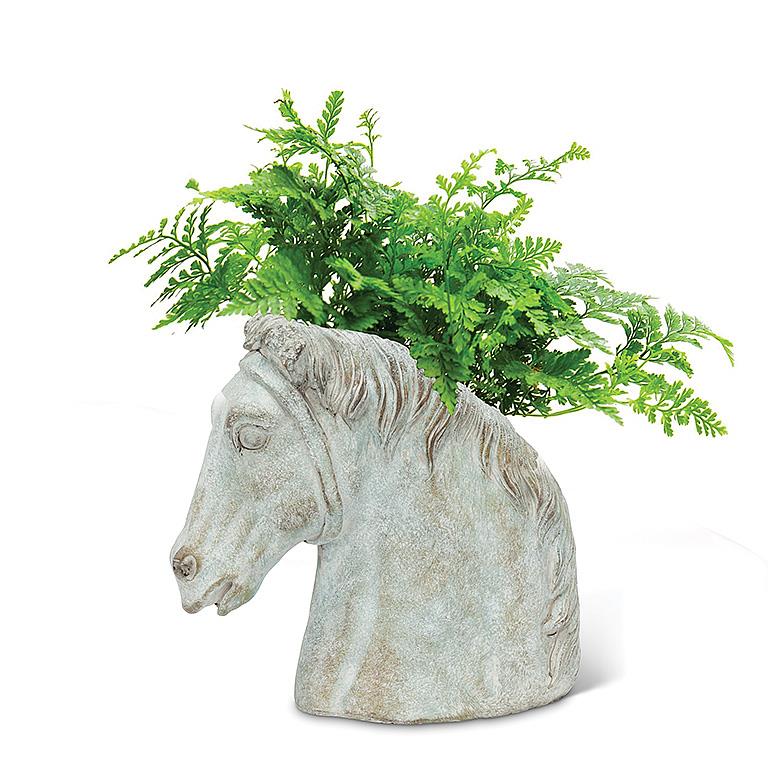 Horse Head Planter