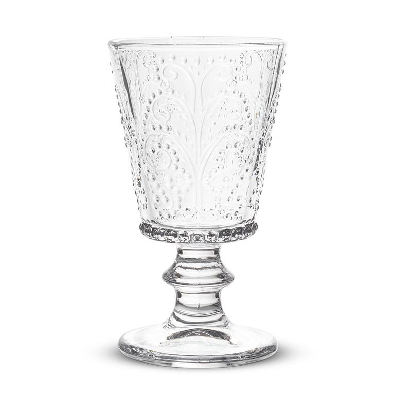 Charlotte Lacework Pattern Wine Glass