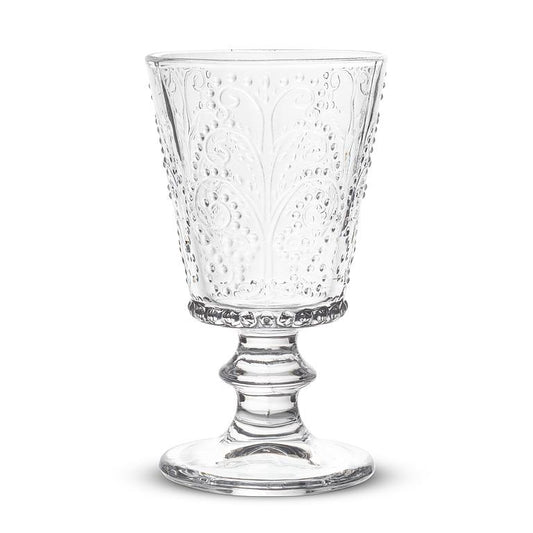 Charlotte Lacework Pattern Wine Glass