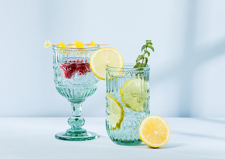 Sunflower Wine Glass